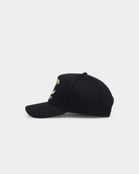 Crooks & Castles CC Medusa Lux Snapback Black/Gold