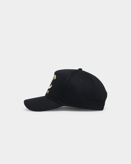 Crooks & Castles CC Medusa Lux Snapback Black/Gold