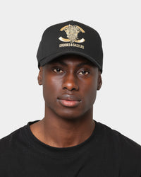 Crooks & Castles CC Medusa Lux Snapback Black/Gold