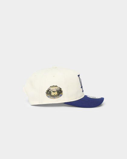 New Era Los Angeles Dodgers 1963 'Off White World Series Side Patch' Old Golfer Snapback Chrome White