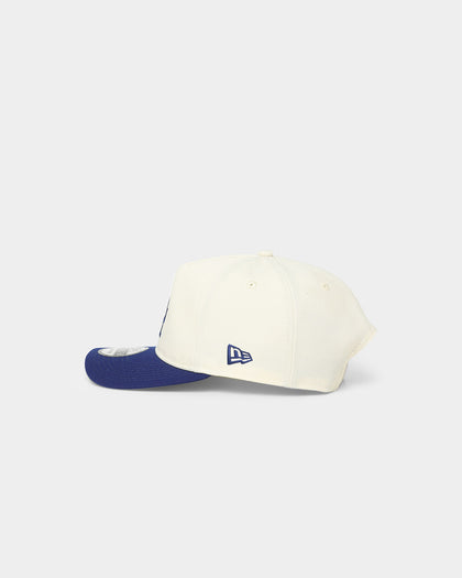 New Era Los Angeles Dodgers 1963 'Off White World Series Side Patch' Old Golfer Snapback Chrome White