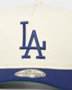 New Era Los Angeles Dodgers 1963 'Off White World Series Side Patch' Old Golfer Snapback Chrome White