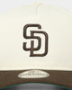 New Era San Diego Padres 40th Anniversary 'Off White World Series Side Patch' Old Golfer Snapback Chrome White