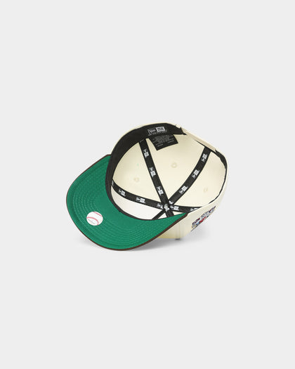 New Era San Diego Padres 40th Anniversary 'Off White World Series Side Patch' Old Golfer Snapback Chrome White