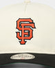 New Era San Francisco Giants 2010 'Off White World Series Side Patch' Old Golfer Snapback Chrome White