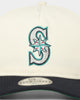 New Era Seattle Mariners 20th Anniversary 'Off White World Series Side Patch' Old Golfer Snapback Chrome White
