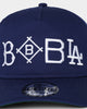 New Era Los Angeles Dodgers 'Logo History' Old Golfer Snapback Dark Royal