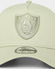 New Era Las Vegas Raiders 'Summer Olive' 9FORTY A-Frame Snapback Light Olive
