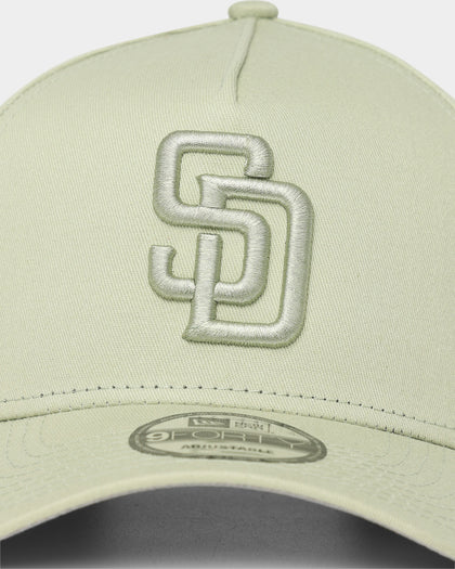 New Era San Diego Padres 'Summer Olive' 9FORTY A-Frame Snapback Light Olive