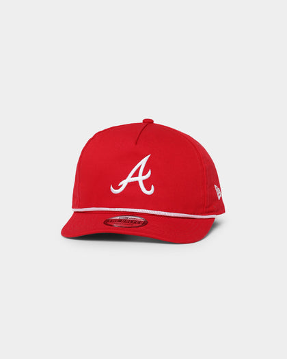 New Era Atlanta Braves 'The Rope' Old Golfer Snapback Team Colours