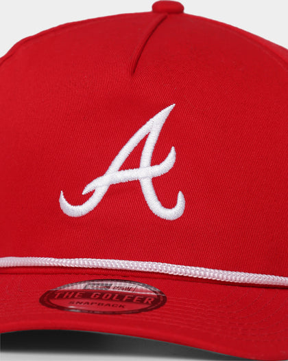 New Era Atlanta Braves 'The Rope' Old Golfer Snapback Team Colours