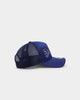 New Era Los Angeles Dodgers 'Gothic Script' Foam Front 9FORTY A-Frame Trucker Snapback Original Team Colours
