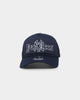 New Era New York Yankees 'Gothic Script' Foam Front 9FORTY A-Frame Trucker Snapback Original Team Colours