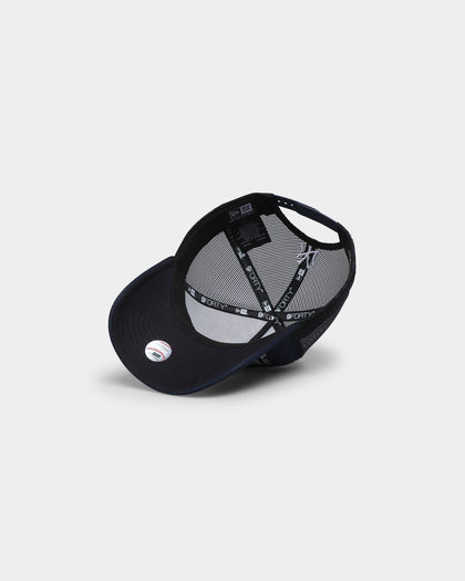 New Era New York Yankees 'Gothic Script' Foam Front 9FORTY A-Frame Trucker Snapback Original Team Colours