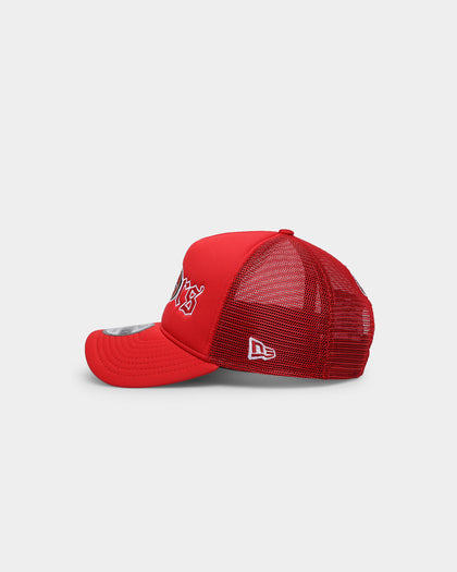 New Era San Francisco 49ers 'Gothic Script' Foam Front 9FORTY A-Frame Trucker Snapback Original Team Colours