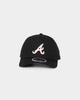 New Era Atlanta Braves Neon Pink 9FORTY A-Frame Snapback Black/Neon