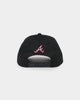 New Era Atlanta Braves Neon Pink 9FORTY A-Frame Snapback Black/Neon