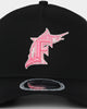 New Era Florida Marlins Neon Pink 9FORTY A-Frame Snapback Black/Neon