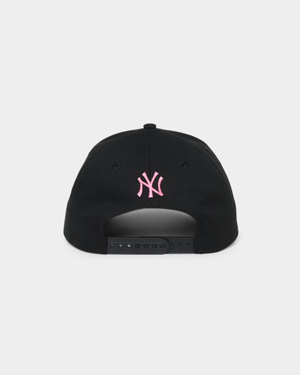 New Era New York Yankees Neon Pink 9FORTY A-Frame Snapback Black/Neon