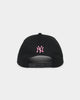 New Era New York Yankees Neon Pink 9FORTY A-Frame Snapback Black/Neon