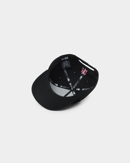 New Era New York Yankees Neon Pink 9FORTY A-Frame Snapback Black/Neon