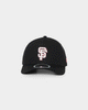 New Era San Francisco Giants Neon Pink 9FORTY A-Frame Snapback Black/Neon