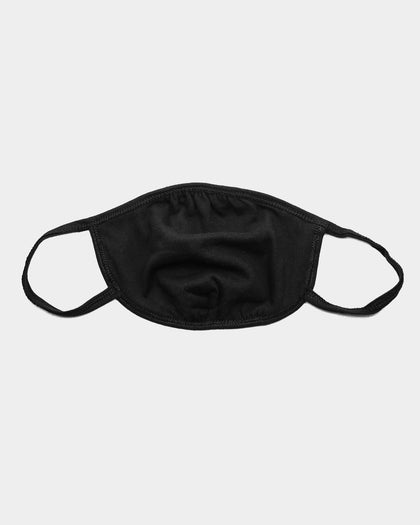 Goat Crew 1000 Pack Blank Face Mask Black