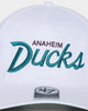 47 Brand Anaheim Ducks Nantasket Script '47 Captain DTR Snapback White