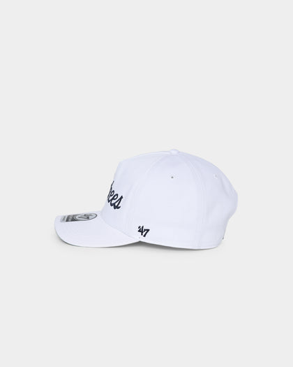47 Brand New York Yankees Nantasket Script '47 Captain DTR Snapback White