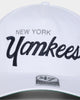 47 Brand New York Yankees Nantasket Script '47 Captain DTR Snapback White