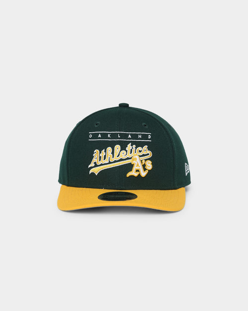 New Era Oakland Athletics 'Original Team Colours' Q122 9FIFTY Original Fit Snapback Green/Yellow