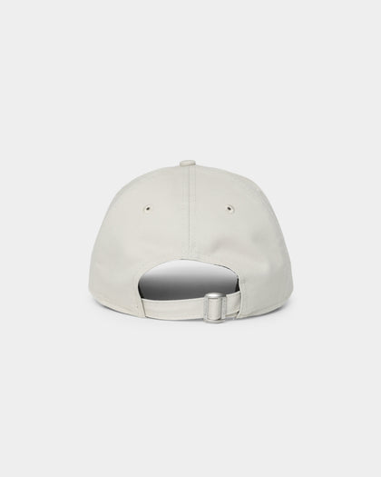 New Era Women's Los Angeles Dodgers Rose Embroidery 9FORTY A-Frame Strapback Stone