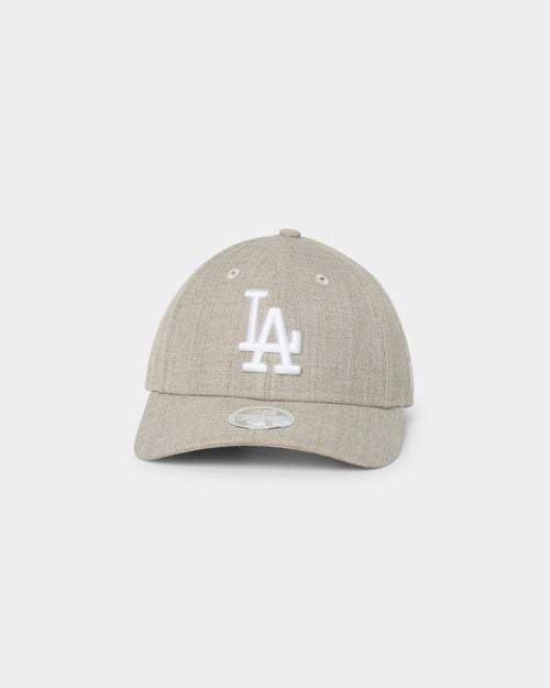 New Era Women's Los Angeles Dodgers Q122 9FORTY Strapback Heather Oatmeal Marle