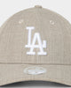 New Era Women's Los Angeles Dodgers Q122 9FORTY Strapback Heather Oatmeal Marle