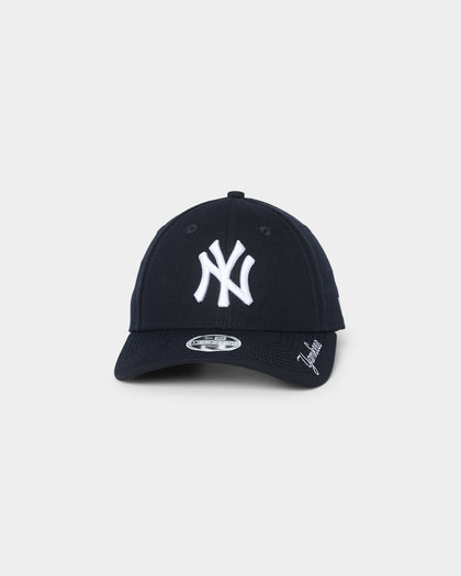 New Era Women's New York Yankees Visor Script Embroidery Q122 9FORTY Strapback OTC
