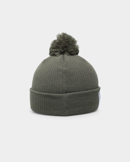 New Era Las Vegas Raiders Pom Knit Beanie Olive