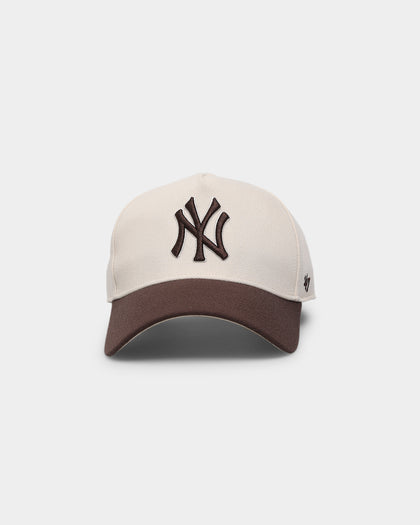 47 Brand New York Yankees 'Cookies & Cream' Replica MVP DT Snapback Natural/Brown
