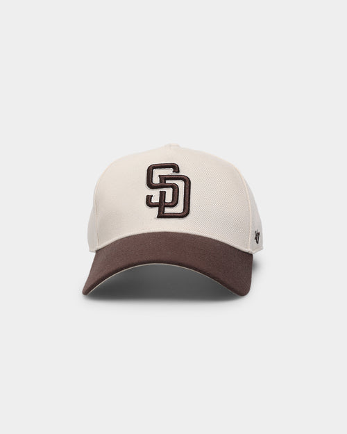 47 Brand San Diego Padres 'Cookies & Cream' Replica MVP DT Snapback Natural/Brown