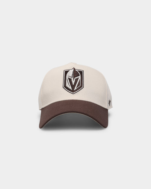47 Brand Vegas Golden Knights 'Cookies & Cream' Replica MVP DT Snapback Natural/Brown