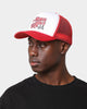 Goat Crew Boys Don't Cry Trucker Snapback White/Red