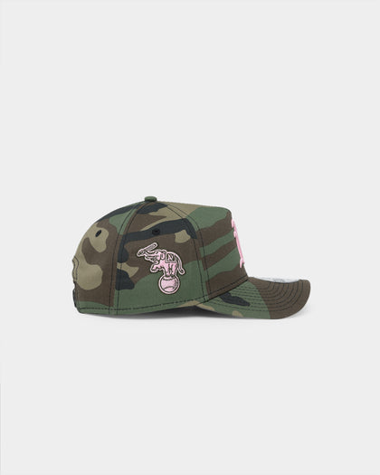 New Era Oakland Athletics "Camo Twist" 9FORTY A-Frame Snapback Camo Pink