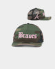 New Era Atlanta Braves "Camo Twist" 9FORTY A-Frame Trucker Snapback Camo Pink
