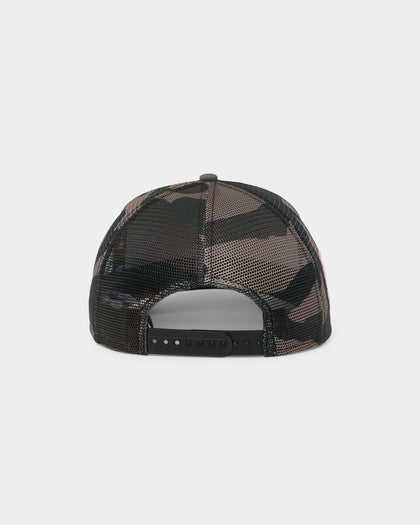 New Era San Diego Padres "Camo Twist" 9FORTY A-Frame Trucker Snapback Camo Pink