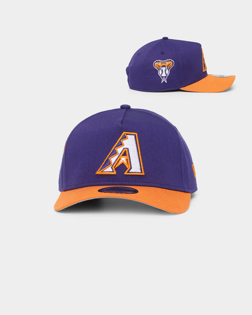 New Era Arizona Diamondbacks "Purple Valley" 9FORTY A-Frame Snapback Purple/Orange