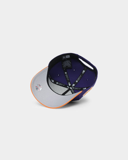New Era New York Yankees "Purple Valley" 9FORTY A-Frame Snapback Purple/Orange
