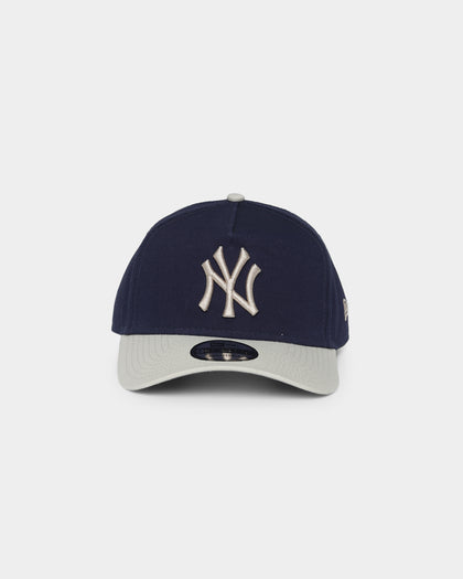 New Era New York Yankees 9FORTY A-Frame Snapback Navy/Stone