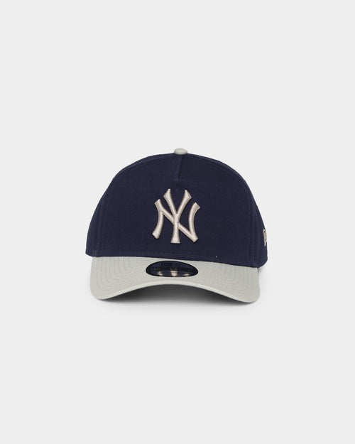 New Era New York Yankees 9FORTY A-Frame Snapback Navy/Stone