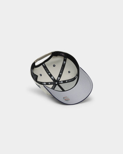 New Era New York Yankees 9FORTY A-Frame Snapback Stone/Navy