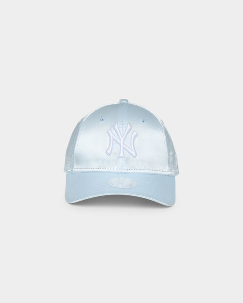 New Era Women's New York Yankees 'Satin' 9FORTY Cloth Strapback Baby Blue