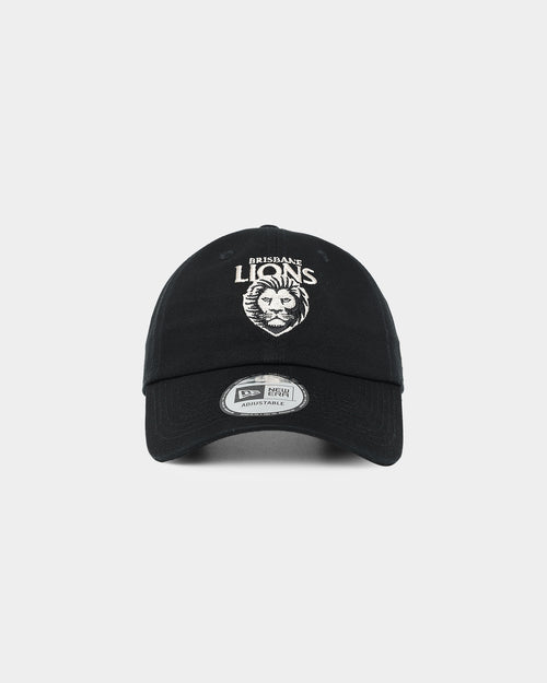New Era Casual Classic Brisbane Lions AFL Opening Bounce 2022 Cap Black Stone